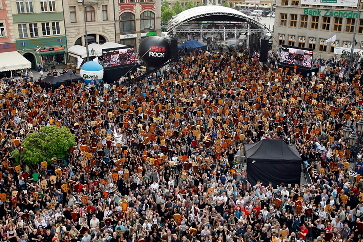 We Wrocławiu odbędzie się dwunasta już próba w Biciu Gitarowego Rekordu Guinessa