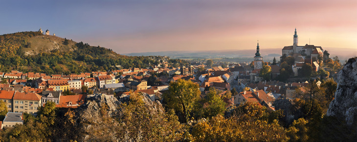 Mikulov panorama miasta