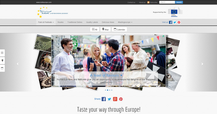 Tasting Europe to portal kulinarny mający na celu promocję turystyki gastronomicznej w Europie