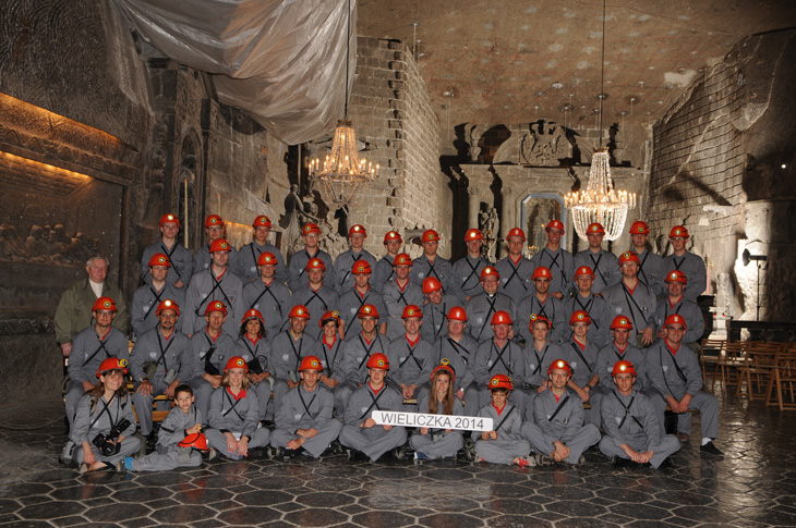 Gwardia szwajcarska w Wieliczce