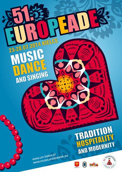 Plakat Europeada 2014