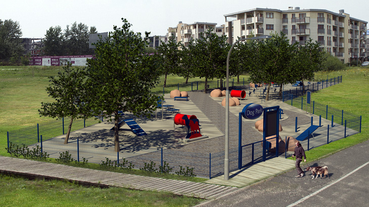 Plac zabaw dla psów