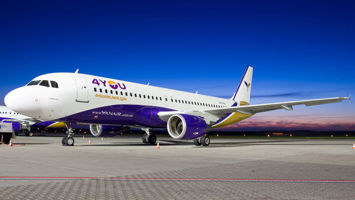 4You Airlines Airbus A320