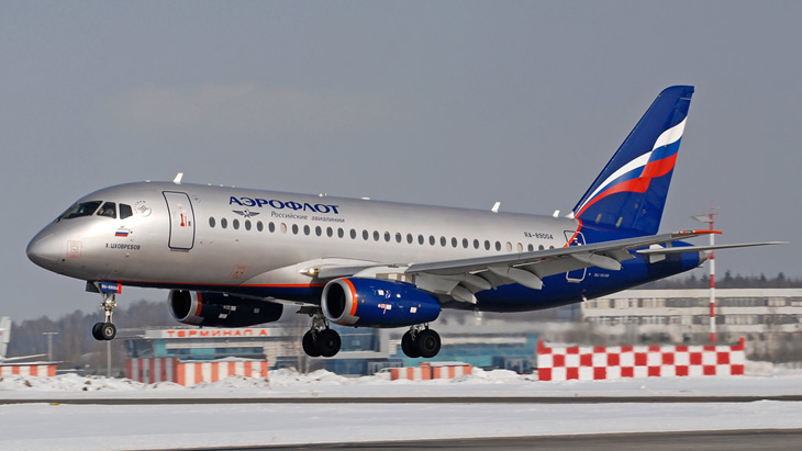 Suchoj Superjet 100 Aerofłot
