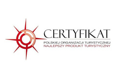 Najlepszy Produkt Turystyczny – Certyfikat POT