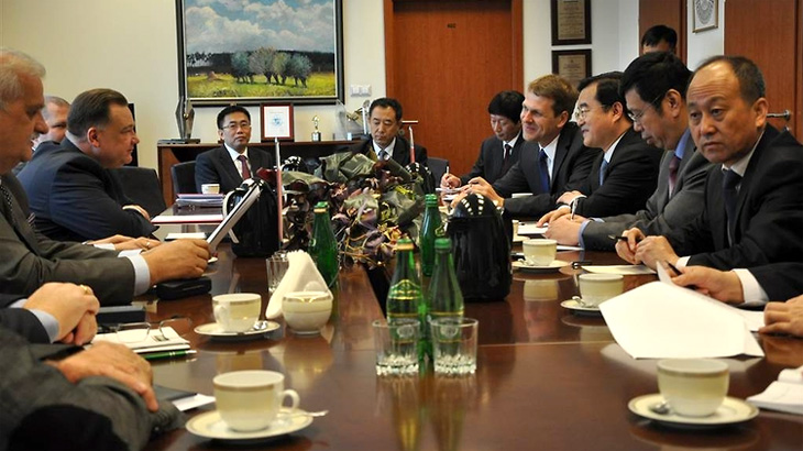 Delegacja Prowincji Hebei w Warszawie