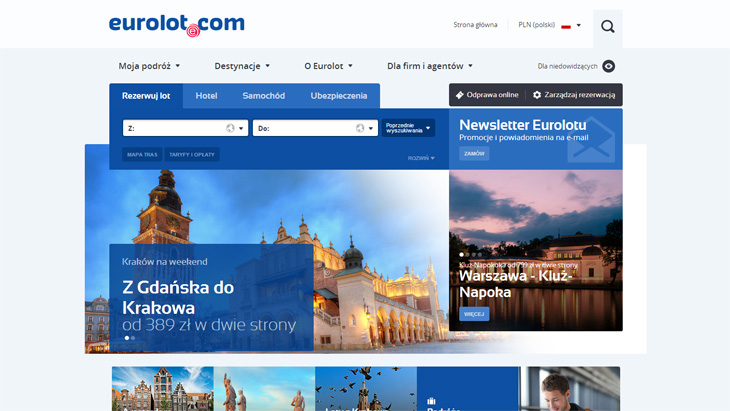 Nowa strona Eurolot