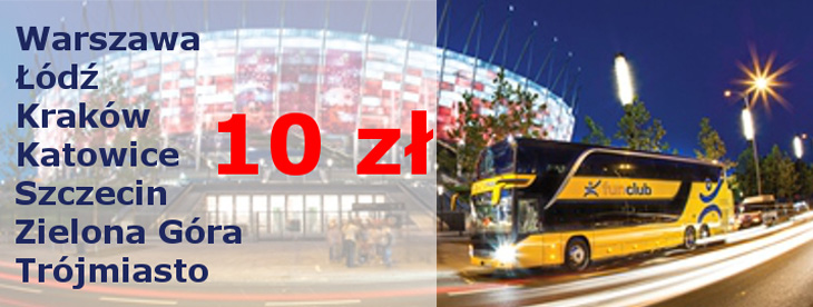 Autobusy na Tour Salon 2014 za 10 zł