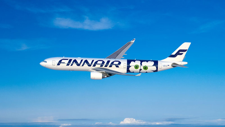 Finnair w jubileuszowych barwach Marimekko