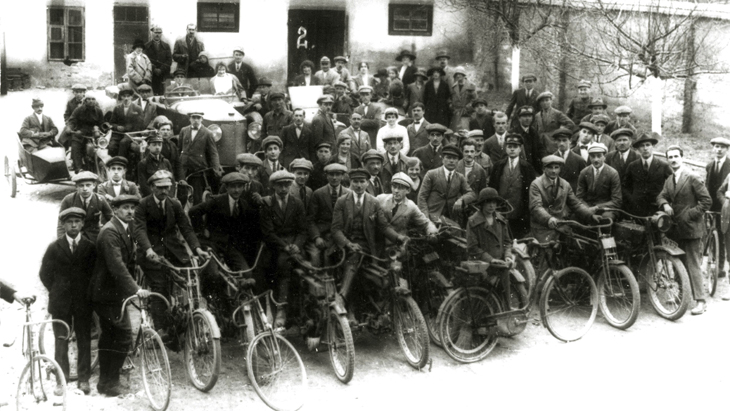 Klub Cyklistów i Motorzystów w Wieliczce, 1924 r.