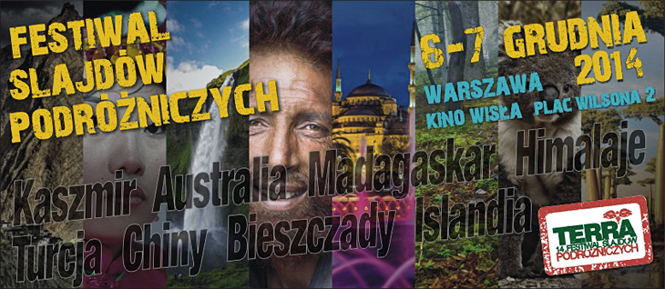 14. Festiwal Slajdów Podróżniczych TERRA