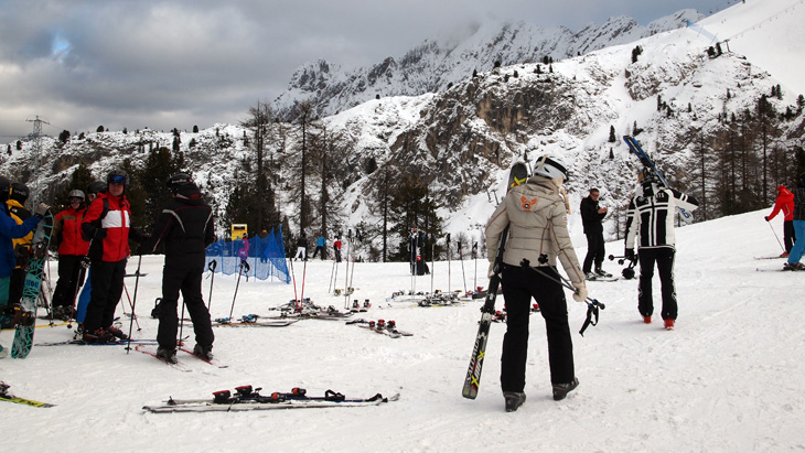 Cortina D'Ampezzo: Sezon narciarski otwarty