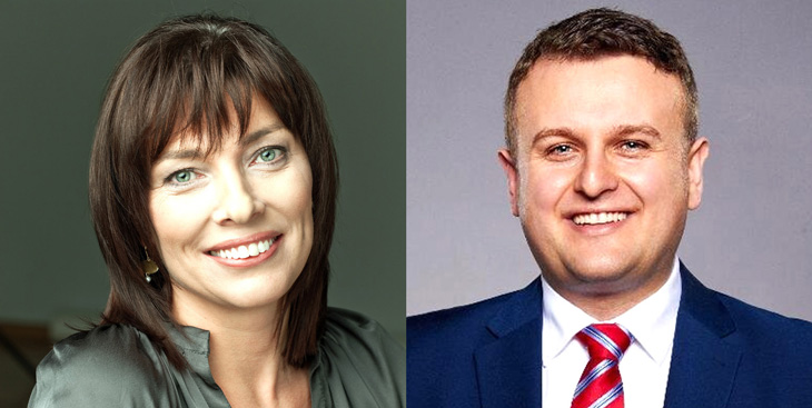 Katarzyna Sobierajska i Tomasz Jędrzejczak