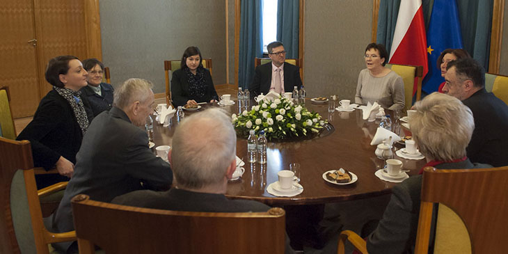 Premier za szybką budową Muzeum Historii Polski
