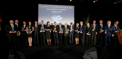 PKP S.A. otrzymała wyróżnienie w konkursie „Diamenty polskiej infrastruktury”