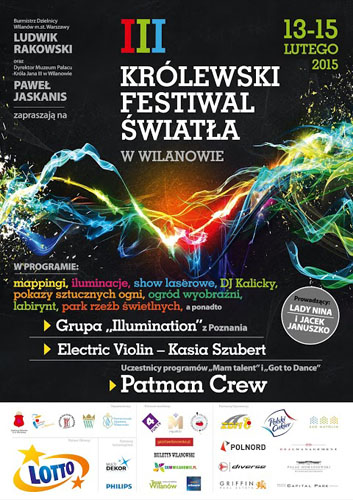 Królewski Festiwal Światła W Wilanowie