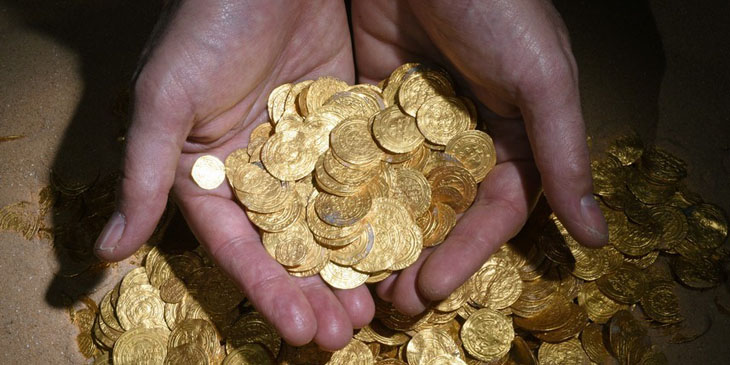Złoty skarb u wybrzeży Izraela
