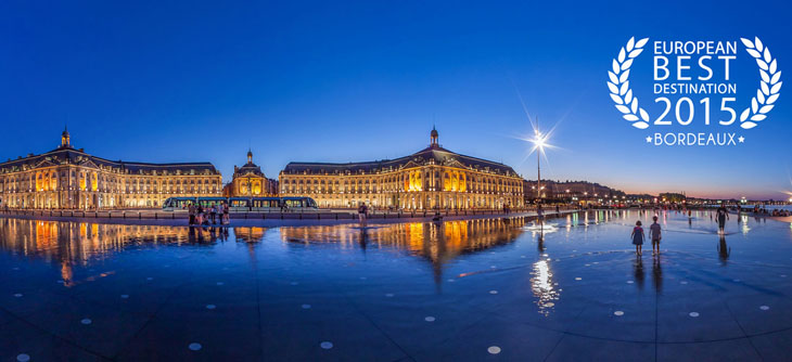 Miasto Bordeaux otrzymało tytuł "European Best Destination 2015"