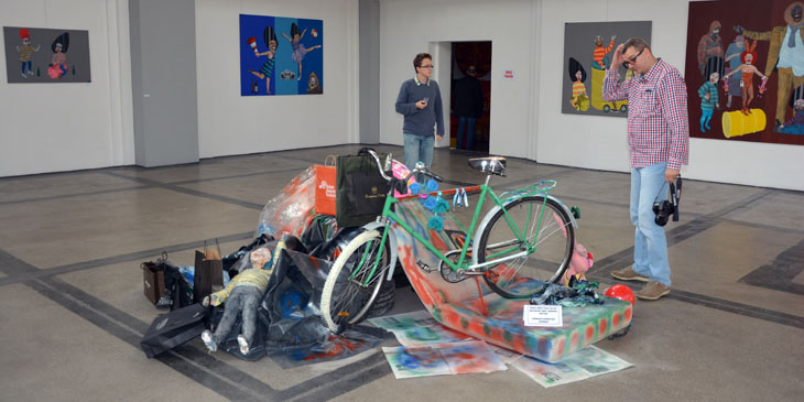 Galeria Sztuki w zabytkowym szybie górniczym