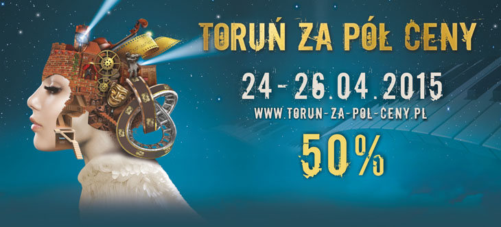 Toruń za pół ceny