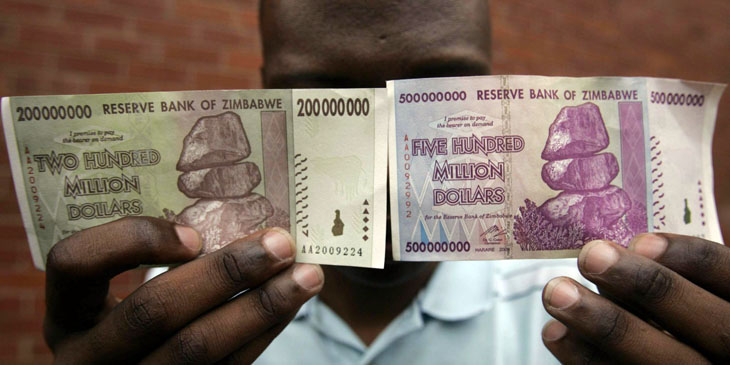 Zimbabwe rezygnuje ze własnej waluty