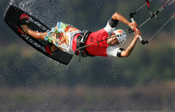 Kitesurfing