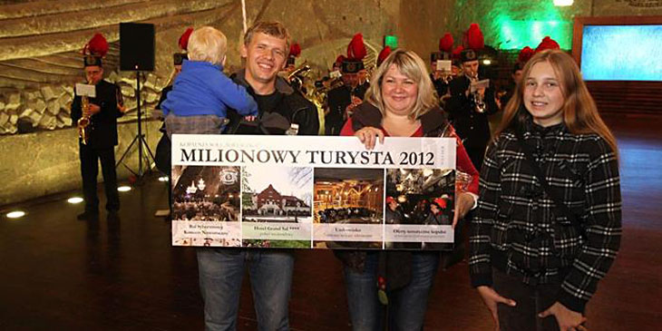 Beczka soli czeka na milionowego turystę