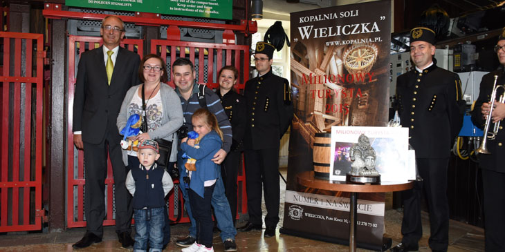 Milionowy turysta odwiedził Wieliczkę