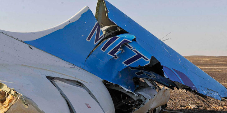 Metrojet - katastrofa samolotu w Egipcie