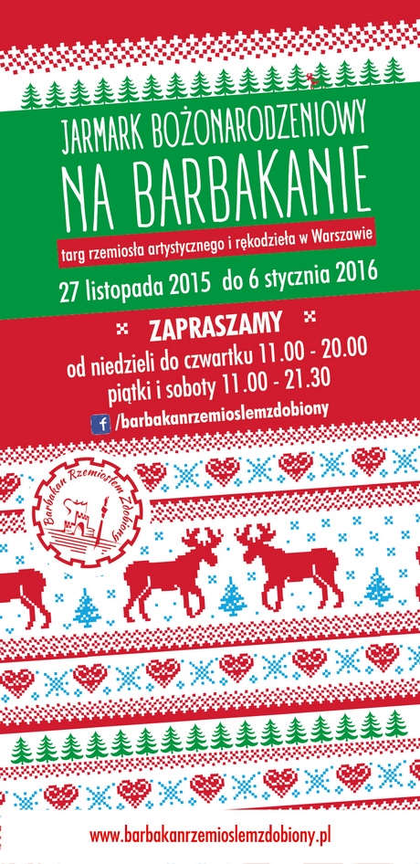 Jarmark Bożonarodzeniowy na Barbakanie