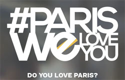 #ParisWeLoveYou