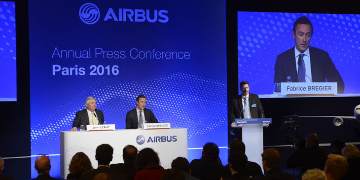 Airbus przekracza plany sprzedażowe na 2015 r.