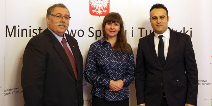Spotkanie minister Doroty Dulińskiej z ambasadorem Tunezji