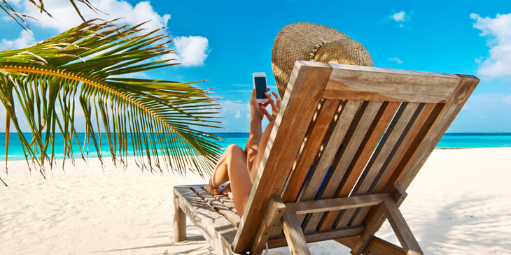 Urlop, wakacje, plaża