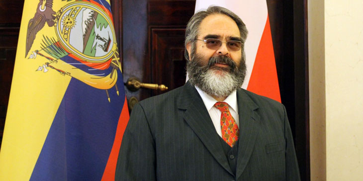 Jorge Enrique Jurado Mosquerai, ambasador Republiki Ekwadoru w Polsce