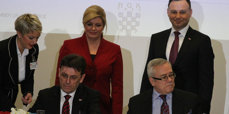 Prezydenci Polski i Chorwacji wzięli udział w Forum Gospodarczym