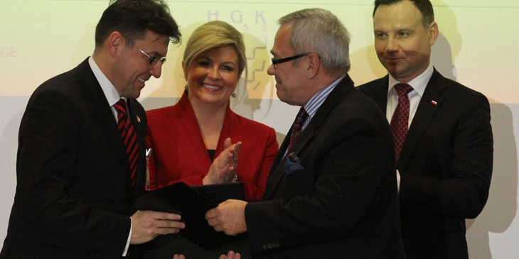 Prezydenci Polski i Chorwacji wzięli udział w Forum Gospodarczym