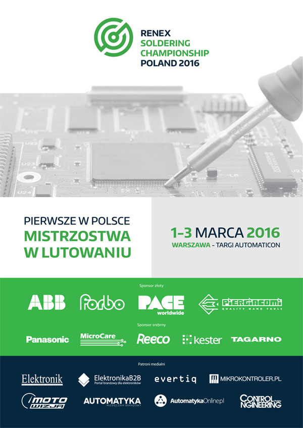 Pierwsze w Polsce Mistrzostwa w Lutowaniu