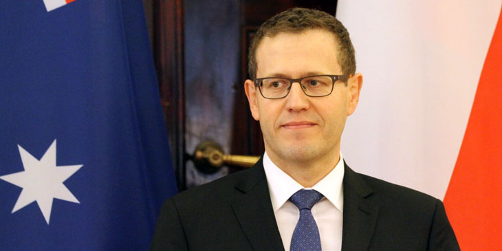 Paul Wojciechowski, ambasador Związku Australijskiego w Polsce