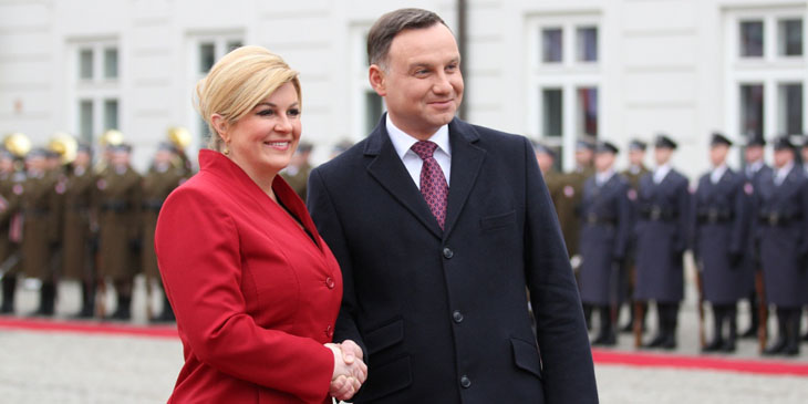 Spotkanie prezydentów Polski i Chorwacji