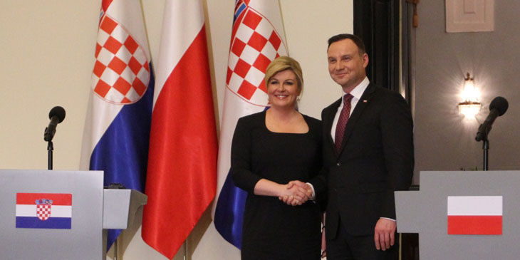 Spotkanie prezydentów Polski i Chorwacji