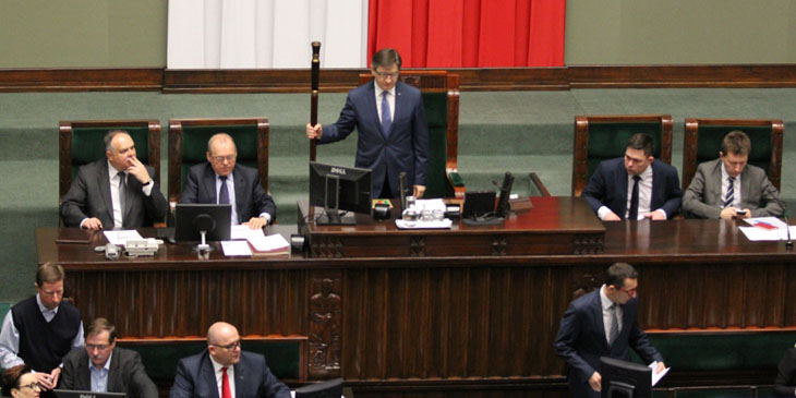 Marszałek Sejmu Marek Kuchciński