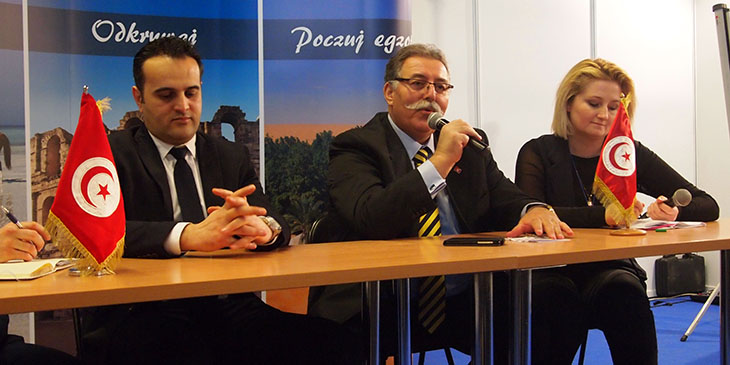 Konferencja prasowa Tunezji
