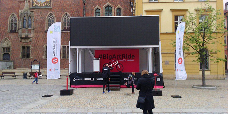 #BigArtRide