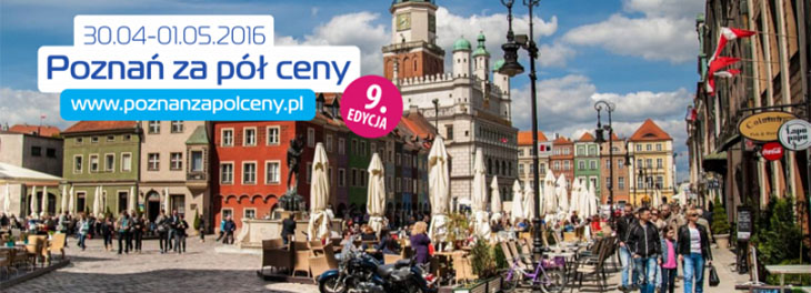 Poznań za pół ceny