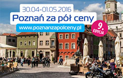 Poznań za pół ceny