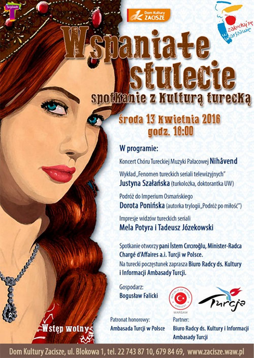 Wspaniałe stulecie - spotkanie z kulturą turecką