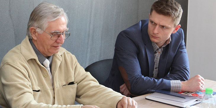 Cezary Kopczyński i Łukasz Kubik