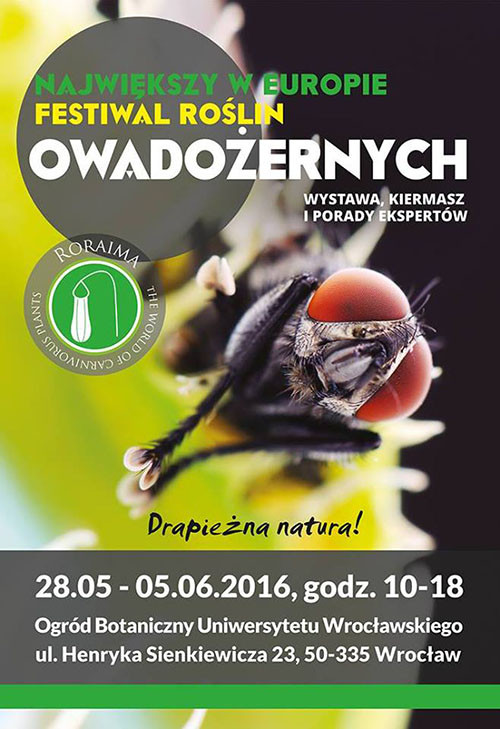 Festiwal Roślin Owadożernych we Wrocławiu