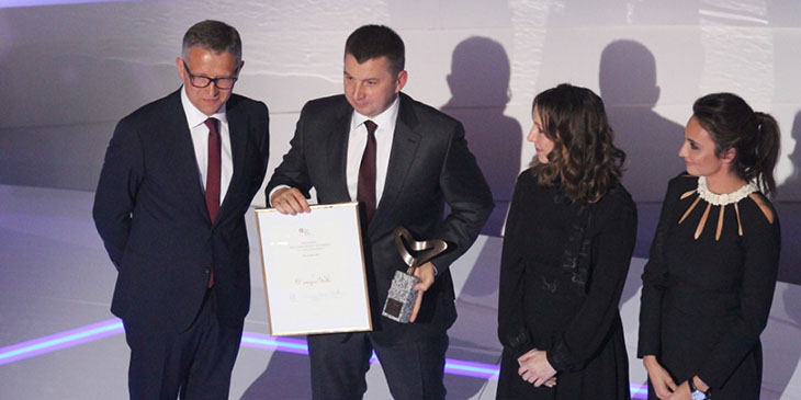 Od lewej: Jacek Szwajcowski - prezes stowarzyszenia Polska Rada Biznesu, Dariusz Miłek - prezes CCC SA, Agata Wejchert-Dworniak - wiceprezes Weichert Investments Sp. z o.o., Dominika Kulczyk